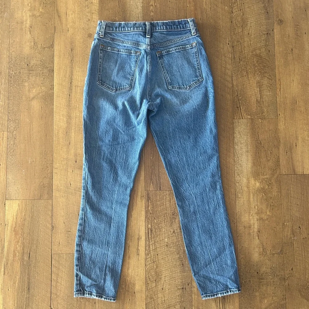 Abercrombie & Fitch High Rise Button Fly Skinny Jeans 27/4 Classic Medium Wash - Picture 7 of 12